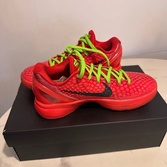 Nike Kobe 6 Protro Reverse Grinch 4.5 - Picture 1 of 11